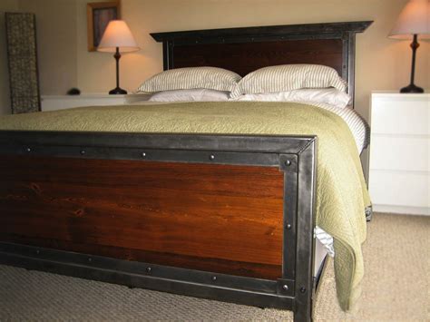 Handmade Iron Queen Size Bed By Desiron Custom Metal