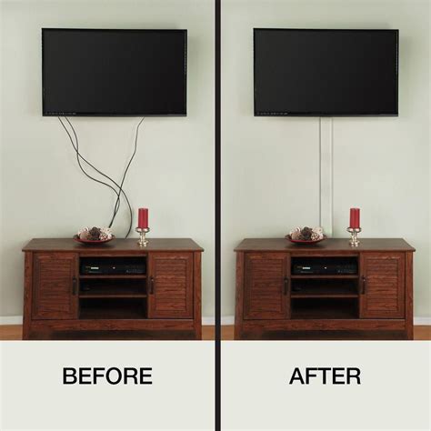 Wall Mounted Tv Cord Hider