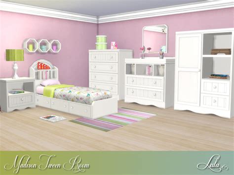 Madison Tween Bedroom By Lulu265 At Tsr Sims 4 Updates