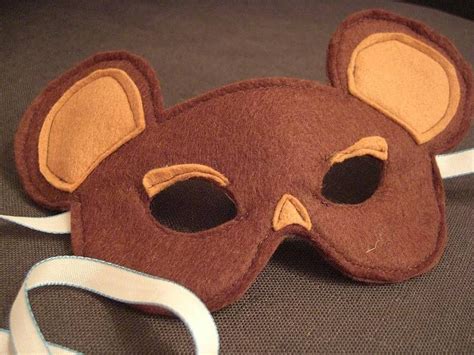 Mouse Mask Mouse Mask Mask Crafts