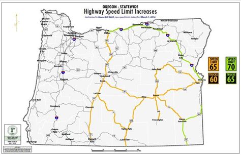 Oregon Raises Speed Limits On I 84 East Of Cascades Boise Id