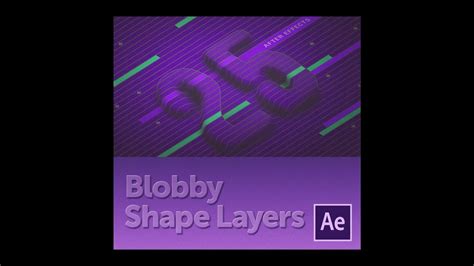 Often when i apply some effects to layers, and i merge them, the ones with effects have their blending mode messed up. Blobby Shape Layers in After Effects - YouTube