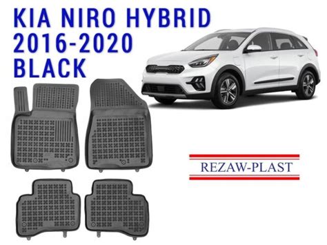 Floor Mats For Kia Niro Hybrid 2016 2020 All Weather Rubber Liners Set
