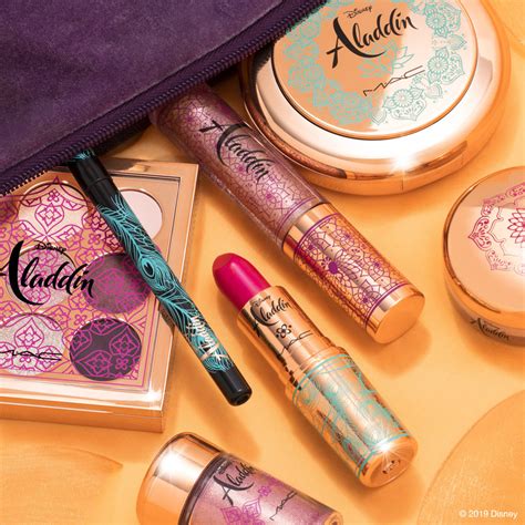 Disney Aladdin Collection By Mac Cosmetics To Debut May 15 At Disney Springs