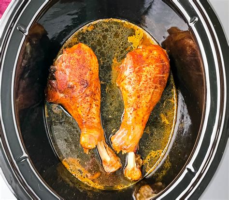 How To Cook Turkey Legs Crock Pot Recipe Dizzy Busy And Hungry