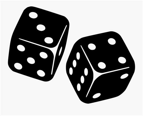 Drawn Dice Svg Black And White Dice Png Free Transparent Clipart ClipartKey
