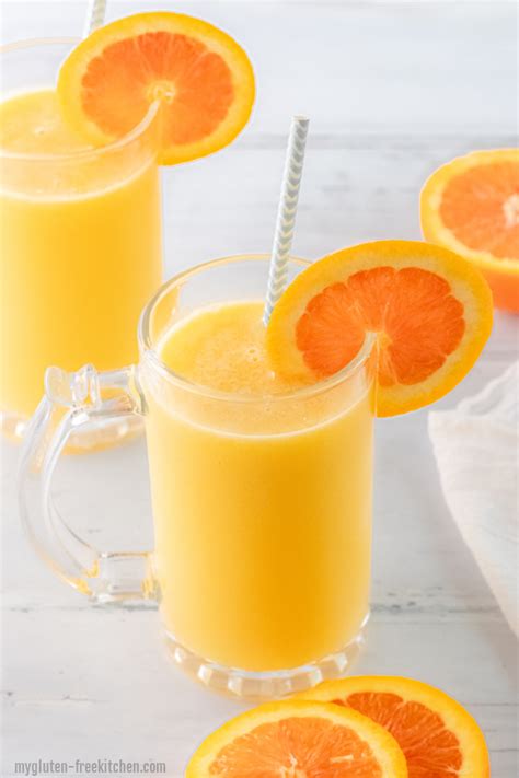 Homemade Orange Julius Recipe Gluten Free Dairy Free