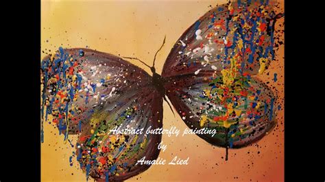 Abstract Butterfly Painting Youtube