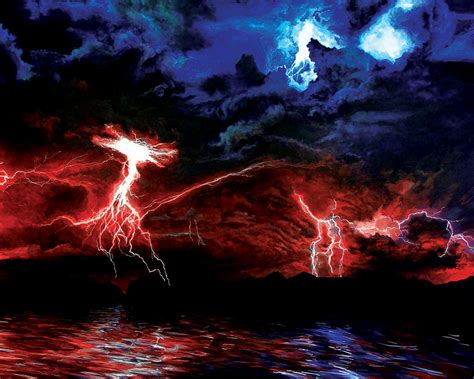 Lightning Painting Limited Edition Print Dan Kay Art Services