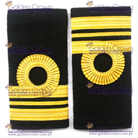 Navy Ranks Slide Gold Lace Lieutenant Commander