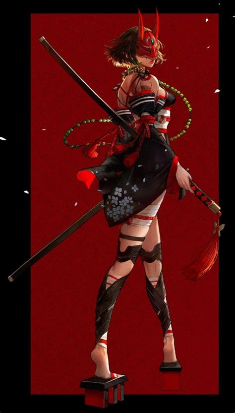Pin By Shadowwarrior On Imagenes De Anime Hd In 2020 Female Samurai