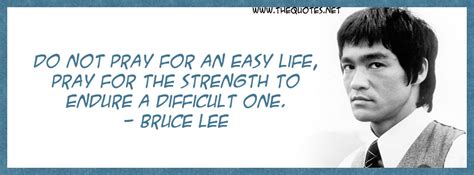A solemn request for help or expression of thanks addressed to god. Facebook Cover Image - Bruce Lee Quote - TheQuotes.Net