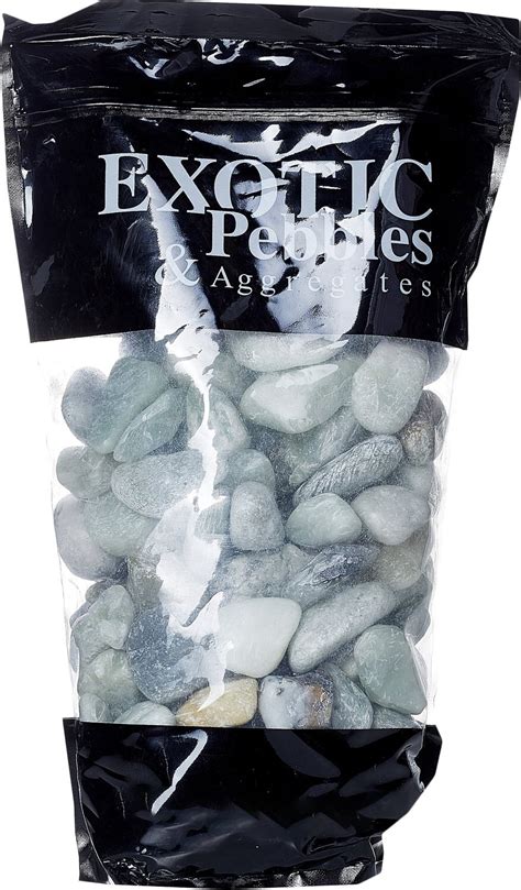 Exotic Pebbles Polished Jade Pebbles 5 Lb Bag Chewy Com