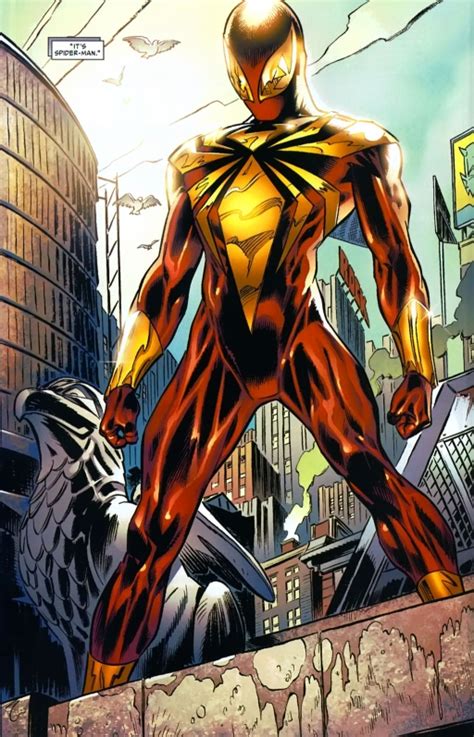 Iron Spider Armor Spider Man Wiki Peter Parker Marvel Comics