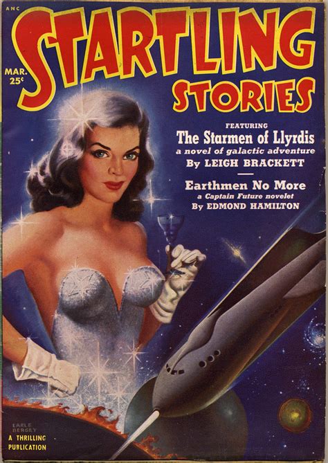 startling stories cover by earle bergey march 1951 r retrofuturism