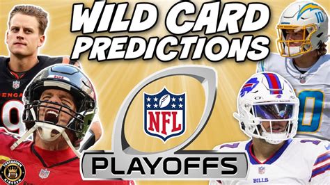 Nfl Wild Card Playoff Predictions 2023 Youtube