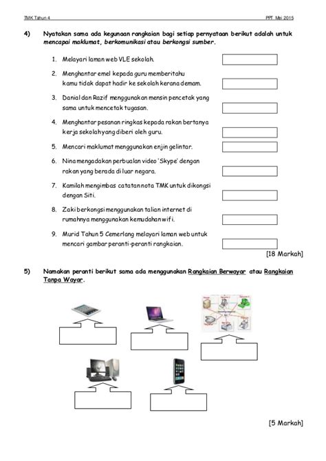 Tips persediaan ibubapa masa soalan linus bahasa inggeris tahun 1. selamat datang: SOALAN RAMALAN TMK TAHUN 5