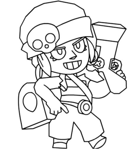 Coloring Page Brawl Stars : Penny 27 - Coloring Home