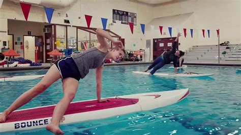 Maybe you would like to learn more about one of these? Indoor SUP Yoga at Riverton Pool in Portland, Maine - YouTube