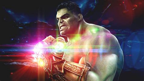 Proof Hulk Wields The Infinity Gauntlet In Avengers Endgame Youtube