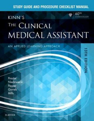 Study Guide And Procedure Checklist Manual For Kinns The Clinical