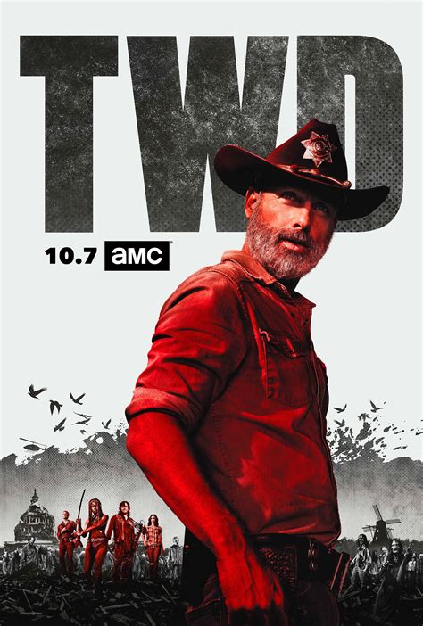 The Walking Dead Season 9 Rick Grimes Final Episodes Trailers And Artwork