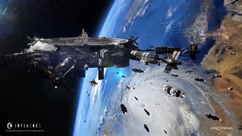 Sci Fi Space Station Hd Wallpapers And Backgrounds