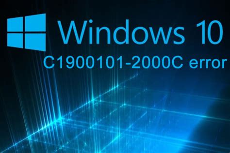 Ошибка C1900101 Windows 10