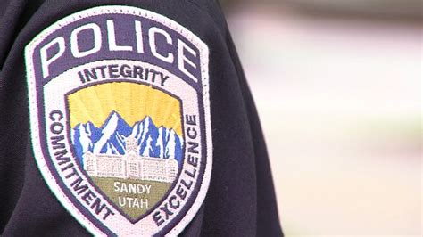 Sandy Police Officer Rear Ended At Red Light Taken To Hospital With