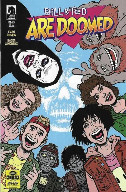 Bill And Ted Are Doomed Comic 1 Cover A First Print 2020 Evan Dorkin