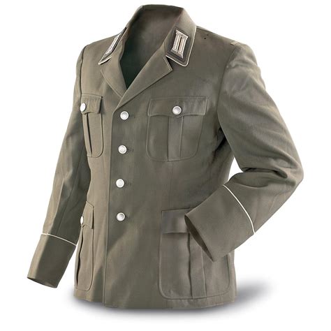 New East German Army Dress Jacket Olive Drab 156175 Military Field