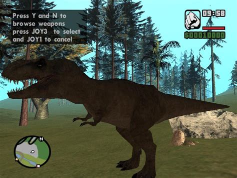 New T Rex Skin Image Jurassic Park Operation Andreas Mod For Grand