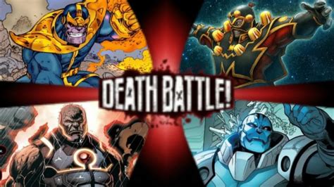 Marvel Apocalypse Vs Thanos Vs Dc Imperiex Prime Vs Darkseid Battles
