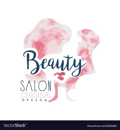 Designevo's beauty salon logo maker helps you create a beauty salon logo design in seconds with its stunning logo templates, no matter what design level you are at. beauty salon logo original design label hair vector image