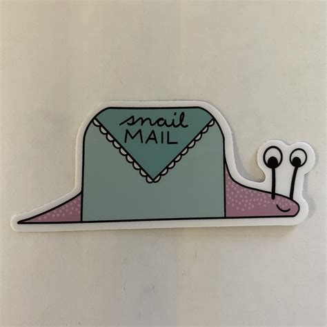 Snail Mail Vinyl Sticker Light In The Mailbox