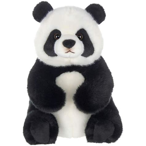 Bearington Tux Plush Panda Bear Stuffed Animal 11 Inch