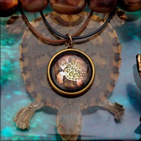 Turtle Spirit Animal Totem Pendant In 2020 Spirit Animal Totem