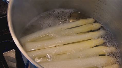 Asperge koken -