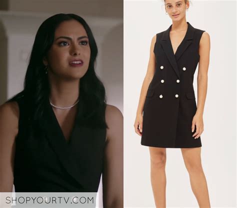 Riverdale Season 2 Episode 3 Veronicas Pearl Button Double Breasted