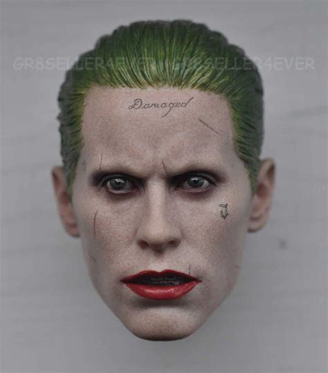 16 Male Head Sculpt For 12 Action Figure Body Soldier Head Model Toy Suicide Squad Joker Leto