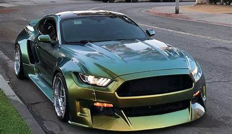 Insane Widebody Mustang GT. How do you like it ? #s550 | : @v8_matt