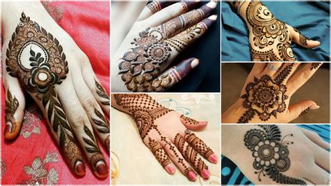 Stylish Modern Arabic Henna Tattoo Mehndi Designs Latest