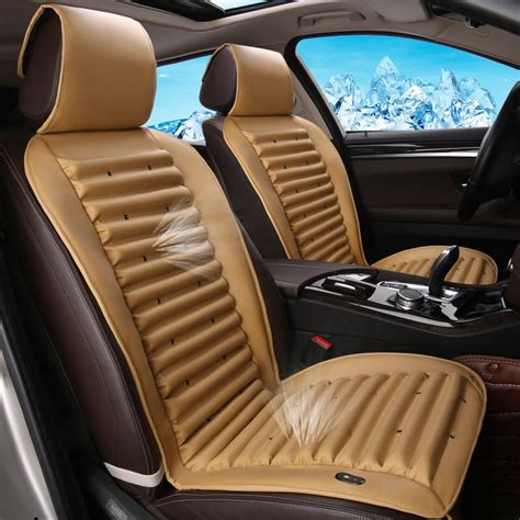 Built In Fan Electric Air Cooled Car Seat Cover Car Ventilation Cushion