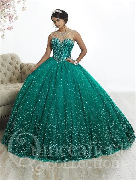 Illusion A Line Quinceanera Dress By House Of Wu 26866 Quinceanera