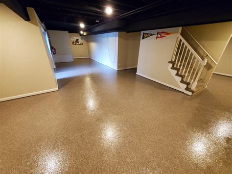 Epoxy Flooring Gaining Popularity In Basement Remodels Elite Epoxy Floors