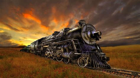 72 Steam Locomotive Wallpaper