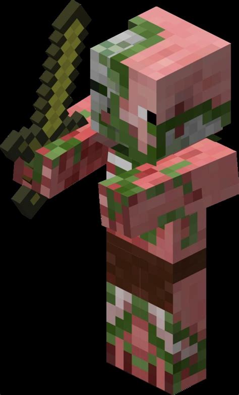 The Mob Origins Zombie Pigman Minecraft Blog