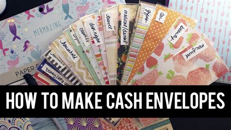 How To Make Cash Envelopes Dave Ramsey Cash Envelope System Hello