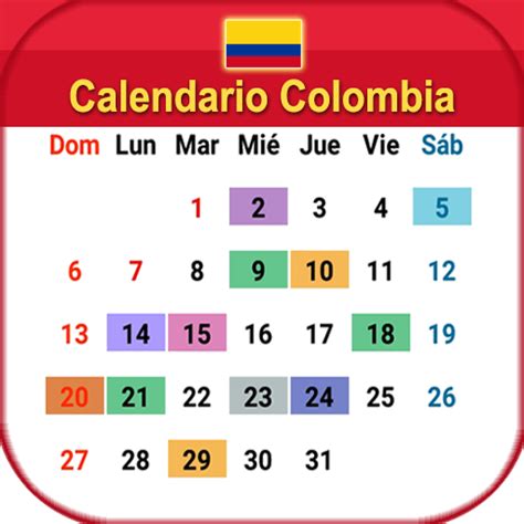 católico Álbum de graduación Destello calendario con festivos colombia