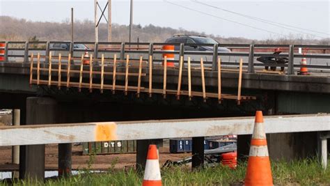 orangeburg road bridge work starts in orangetown trail finish halted